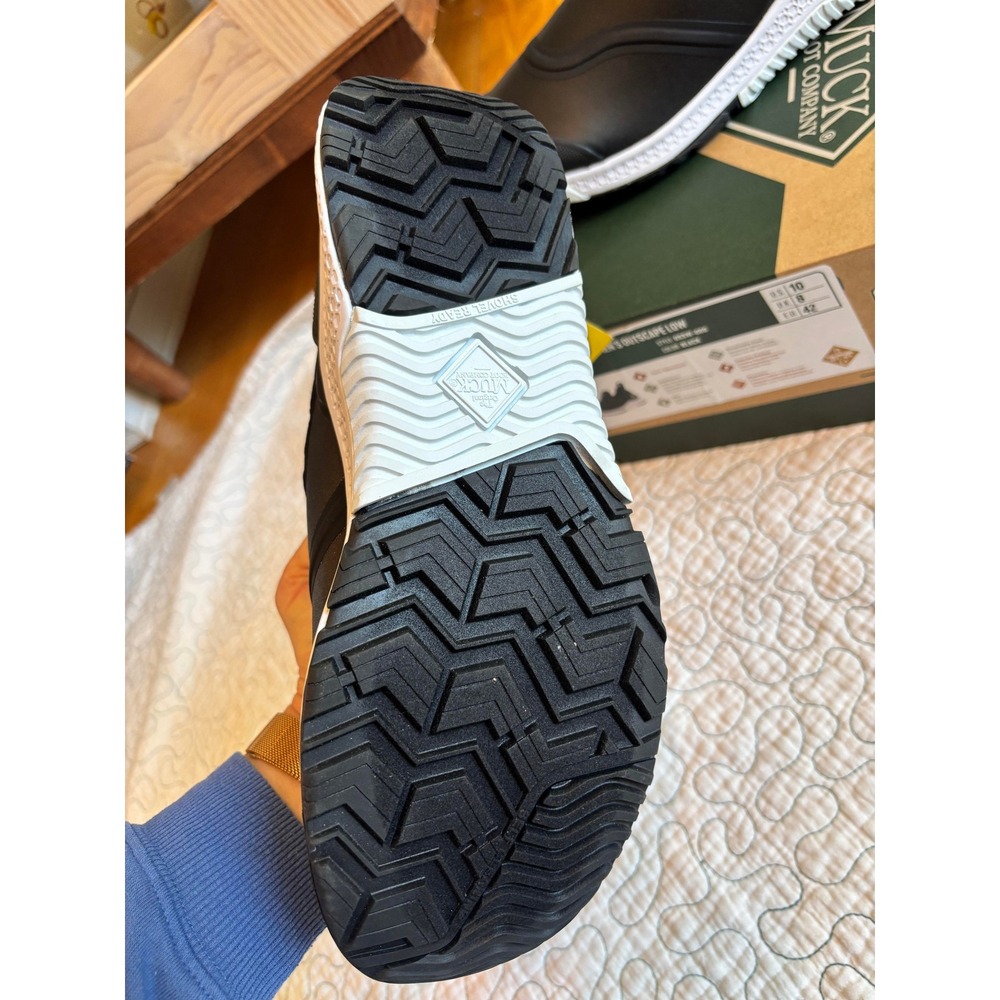 Muck Boot Company Outscape Low Womens 10 Black Waterproof Slip On - Picture 6 of 7